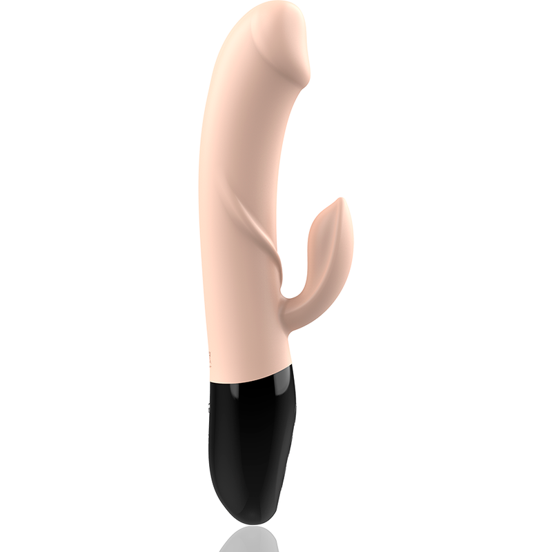 Vibromasseur rechargeable double moteur en silicone Magnus — vue de dos