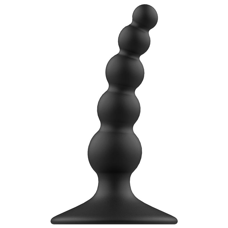 Plug anal silicone noir Addicted — vue principale