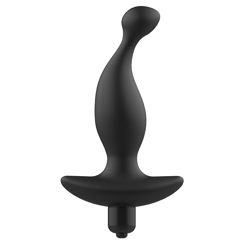 Masseur anal vibrant silicone avec stimulateur prostate — vue principale