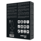 Masseur plug anal vibrant silicone noir — emballage produit