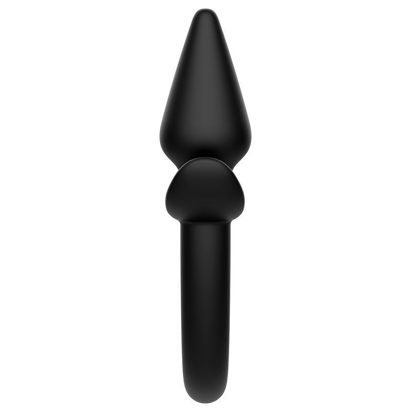 Plug anal Puppy en silicone — détail texture surface