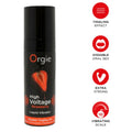 Gel stimulant gourmand Orgie High Voltage Fraise 15 ml