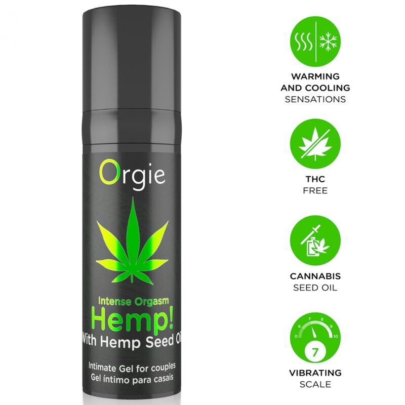 Gel stimulant Orgie Hemp Intense Orgasm 15 ml