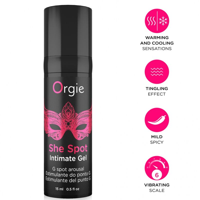 Gel stimulant point G Orgie She Spot 15 ml
