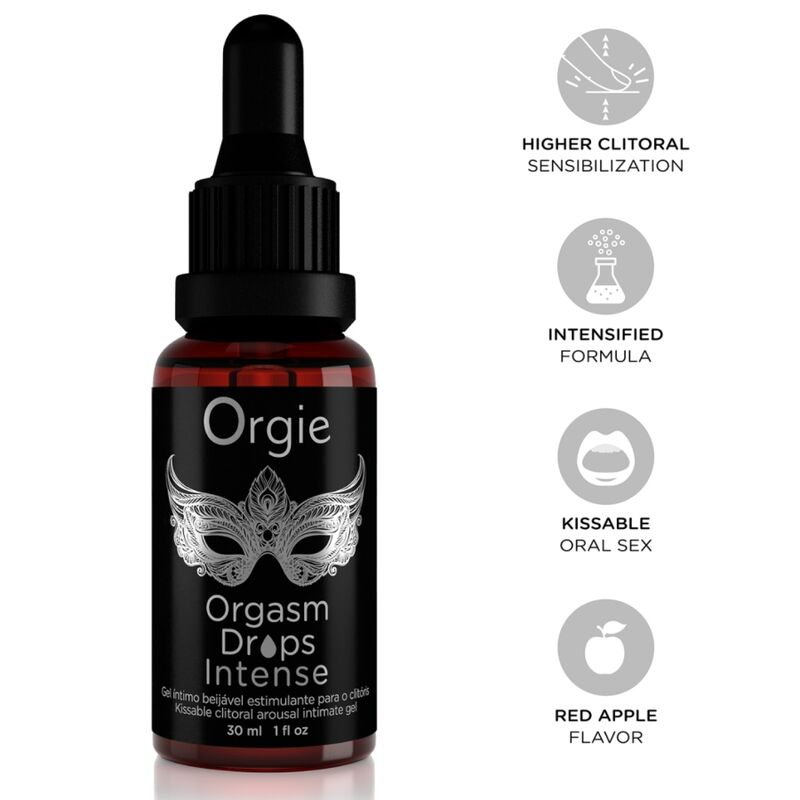Gouttes stimulantes Orgie Orgasm Drops Intense 30 ml