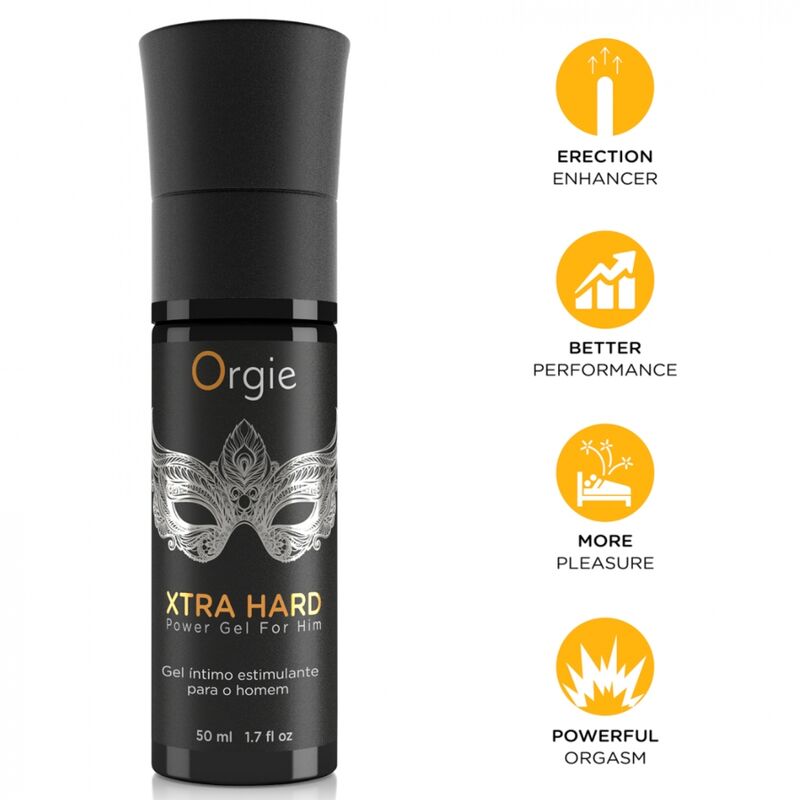 Gel stimulant homme Orgie Xtra Hard 50 ml