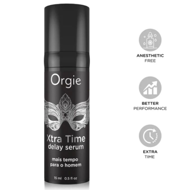 Sérum retardant Orgie Xtra Time Silicone 15 ml