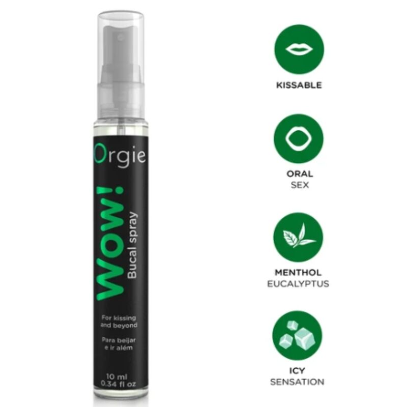 Spray buccal Orgie Wow Menthol Eucalyptus 10 ml