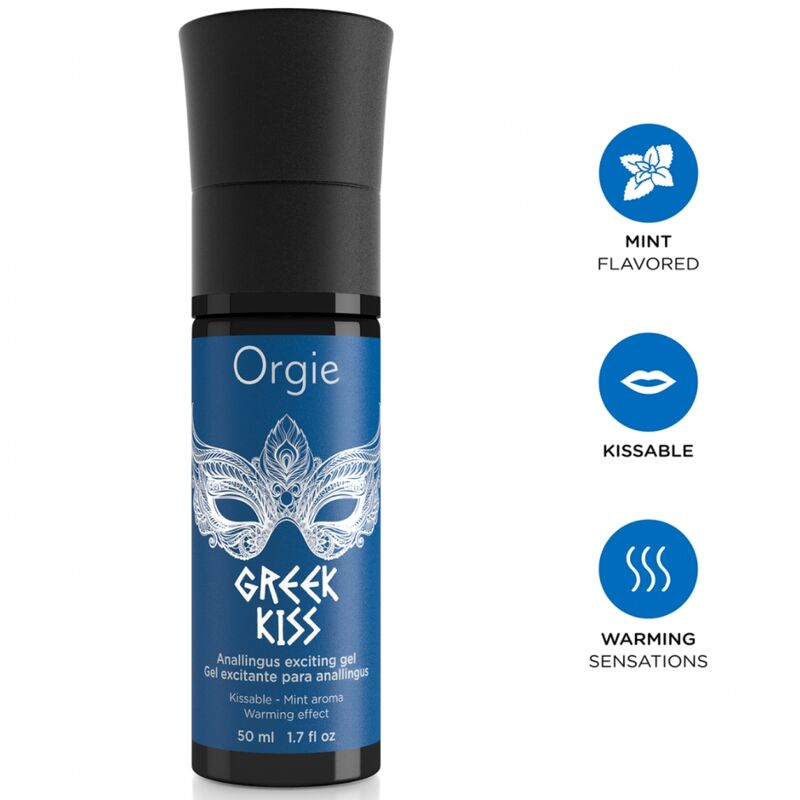 Gel pour plaisirs oraux Orgie Greek Kiss 50 ml