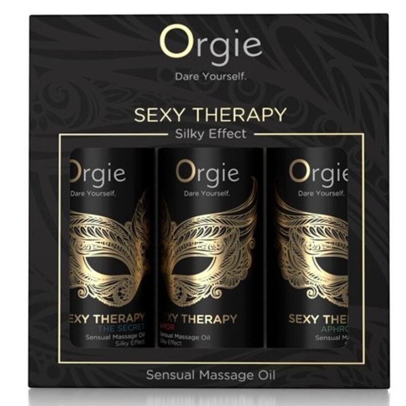 Coffret de massage Orgie Sexy Therapy Découverte 3 × 30 ml