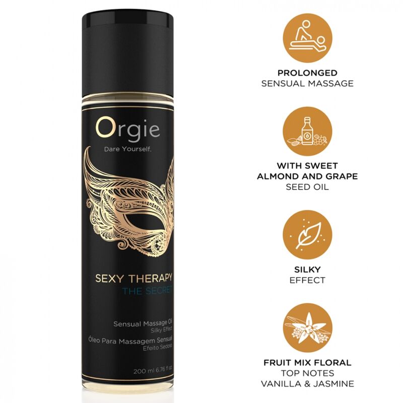 Huile de massage Orgie Sexy Therapy The Secret 200 ml
