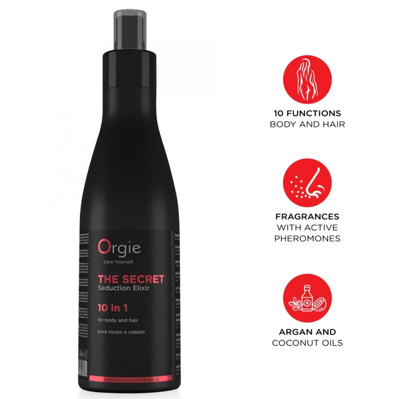 Élixir corps et cheveux Orgie The Secret 10 en 1 200 ml