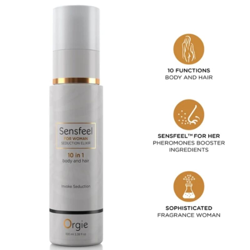 Élixir corps et cheveux Orgie Sensfeel Femme Élixir 100 ml