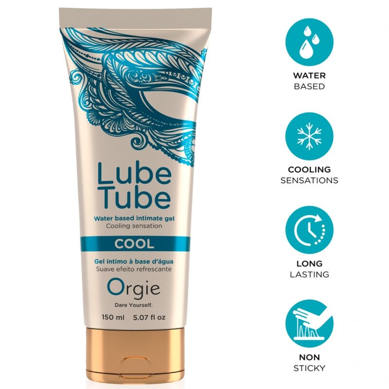 Lubrifiant rafraîchissant Orgie Lube Tube Cooling 150 ml