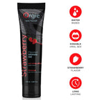 Lubrifiant gourmand Orgie Lube Tube Fraise 100 ml