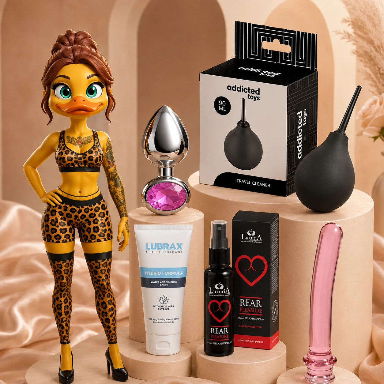 Débuter l’anal – Kit complet 6 produits